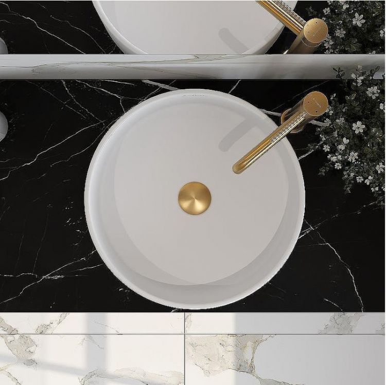 Раковина-чаша Aqueduto Espiral 40 ESP0120 Белая матовая