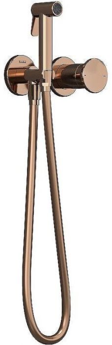 Гигиенический душ со смесителем Teska Arte Tera T5539 Розовое золото