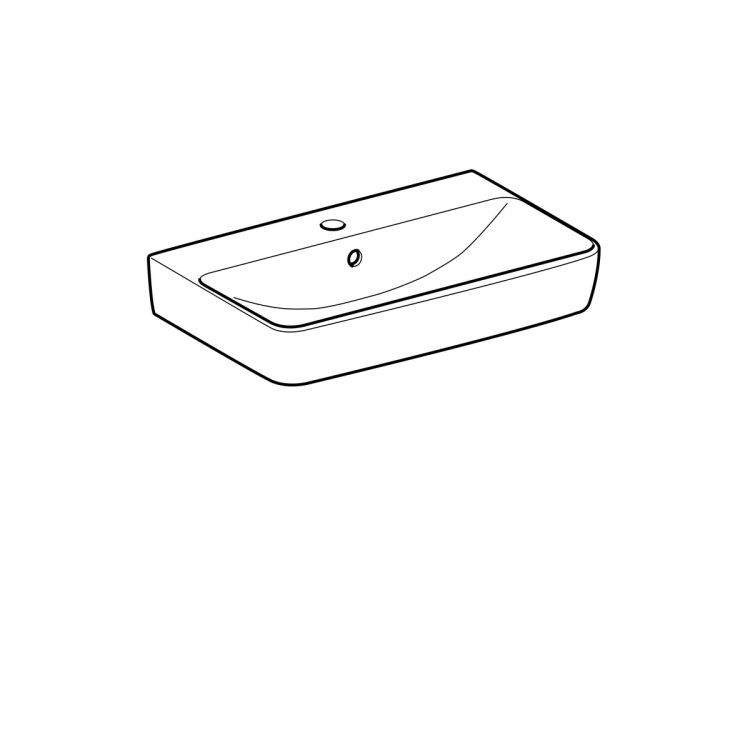 Раковина Geberit Renova Nr.1 Comprimo, 226160000