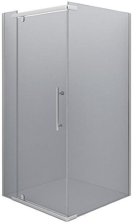 Душевой уголок Erlit 100х100 ER10110H-C4 профиль Хром стекло тонированное