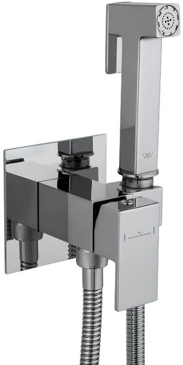 Гигиенический душ со смесителем Wonzon & Woghand WW-88829903-CR цвет Хром Гигиенический душ со смесителем Wonzon & Woghand WW-88829903-CR цвет Хром