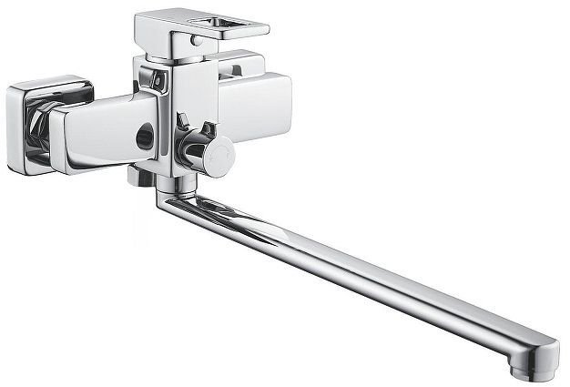 Смеситель для ванны Shevanik S8222 универсальный цвет Хром