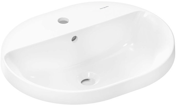 Hansgrohe Xuniva U Раковина 55х45см., 1 отв., встраиваемая, цвет: белый