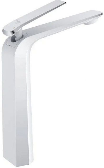 Смеситель для раковины Rose R13F R1311F Белый Хром