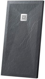 Душевой поддон из искусственного камня Vincea 110x80 VST-4SR8011A Антрацит