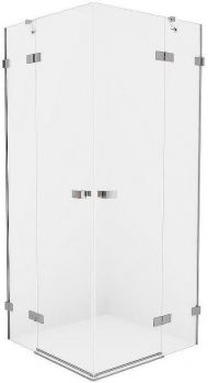 Душевой уголок New Trendy Avexa Chrome 80х110 EXK-1518 профиль Хром стекло прозрачное