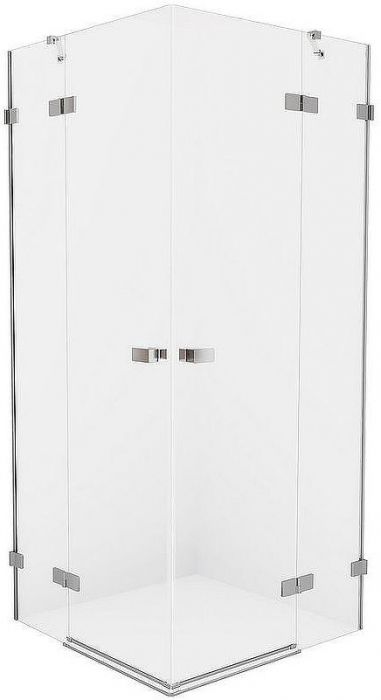 Душевой уголок New Trendy Avexa Chrome 80х110 EXK-1518 профиль Хром стекло прозрачное