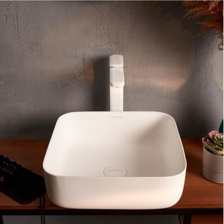 Раковина-чаша Montebianco Loreto Piazza 36 12018 цвет Белый матовый