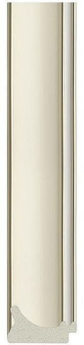 Зеркало Evoform Octagon 56x56 BY 7437 в багетной раме - Белый с серебром 60