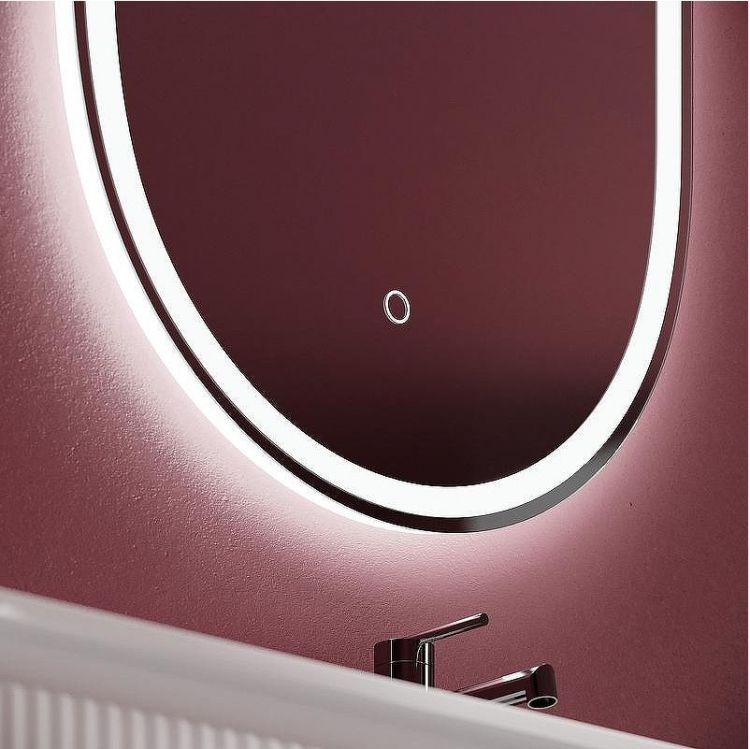 Зеркало Sancos Oval 45 OV45F с подсветкой с сенсорным выключателем и диммером