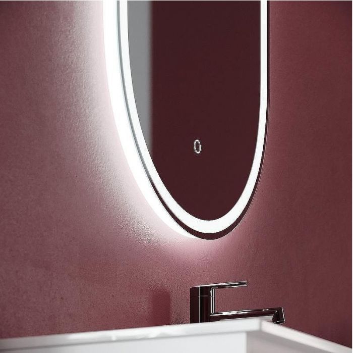 Зеркало Sancos Oval 45 OV45F с подсветкой с сенсорным выключателем и диммером