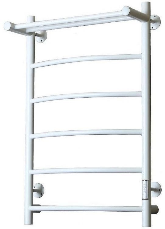 Электрический полотенцесушитель Тругор ПЭК 5П СП 80x50 с полкой Белый