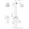 Душевая система встроенная Timo Torne SX-4379/00SM хром