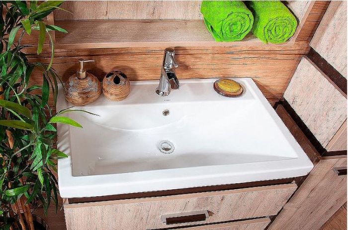 Раковина СанТа Kirovit Фостер 80 Белая