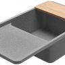 Кухонная мойка Aquaton Беллис 97 1A725132BS230 Серая