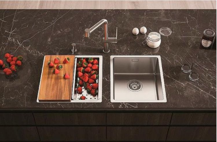 Кухонная мойка Alveus Kombino 30 KMB 90 FI 450x440 1118877 Брашированная сталь Кухонная мойка Alveus Kombino 30 KMB 90 FI 450x440 1118877 Брашированная сталь