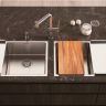 Кухонная мойка Alveus Kombino 30 KMB 90 FI 450x440 1118877 Брашированная сталь Кухонная мойка Alveus Kombino 30 KMB 90 FI 450x440 1118877 Брашированная сталь