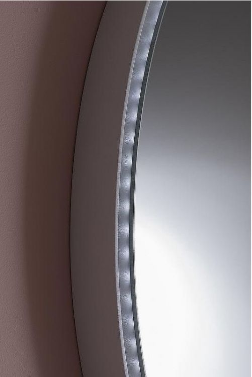 Зеркало Allen Brau Infinity 80 1.21017.WT с подсветкой Белое с сенсорным выключателем