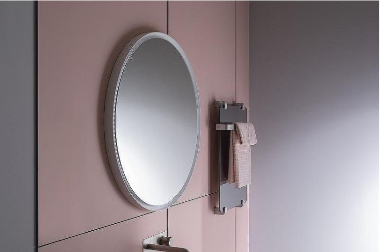 Зеркало Allen Brau Infinity 80 1.21017.WT с подсветкой Белое с сенсорным выключателем