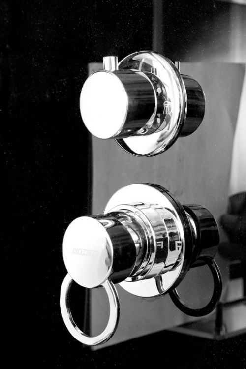 Душевая кабина Deto B01S LED BLACK 100x100x200