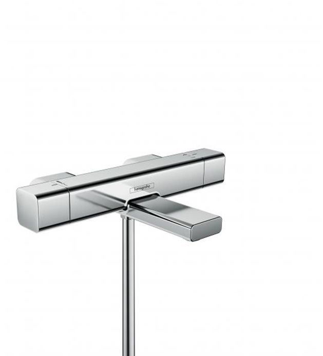 Hansgrohe Ecostat E Смеситель для ванны, термостатический, 2 источника, ВМ, цвет: хром