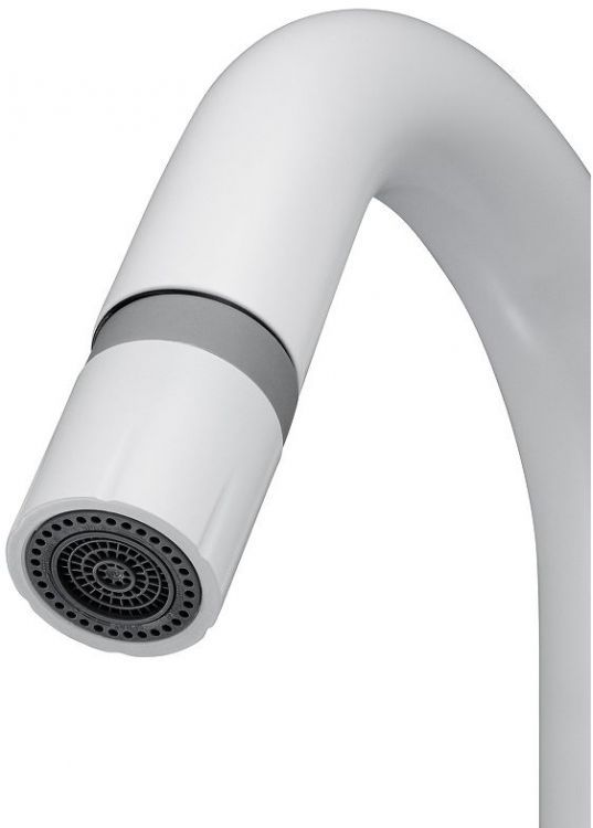 Смеситель для раковины Wonzon & Woghand WW-FE01L212-MW цвет Белый матовый