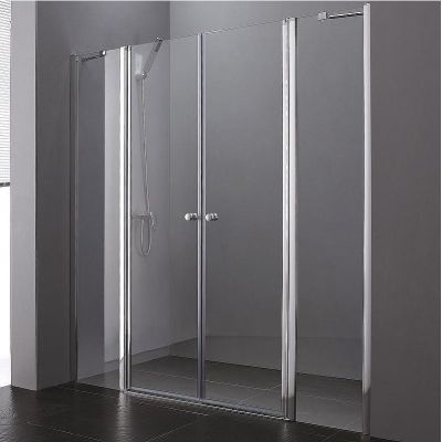Душевая дверь Cezares Elena 240 ELENA-W-B-22-240-C-Cr профиль Хром стекло прозрачное