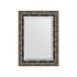 Зеркало EVOFORM  EXCLUSIVE BY 1126 53x73 серебрянный бамбук 73 мм с фацетом в багетной раме
