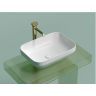 Умывальник CERAMICANOVA Element чаша накладная прямоугольная (цвет Белый Матовый) CN6055MW