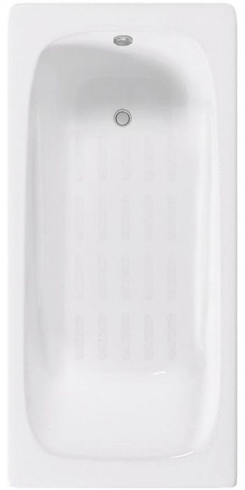 Чугунная ванна Delice Flex 170х80 DLR230631-AS без отверстий под ручки с антискользящим покрытием