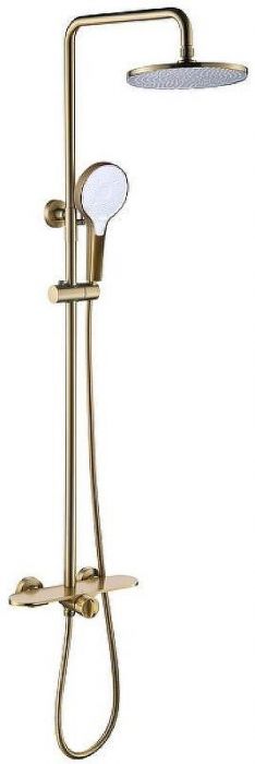 Душевая система Bronze de Luxe Icon 80112CG Золото матовое