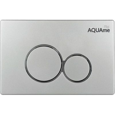 Клавиша смыва AQUAme AQM4101S Сатин