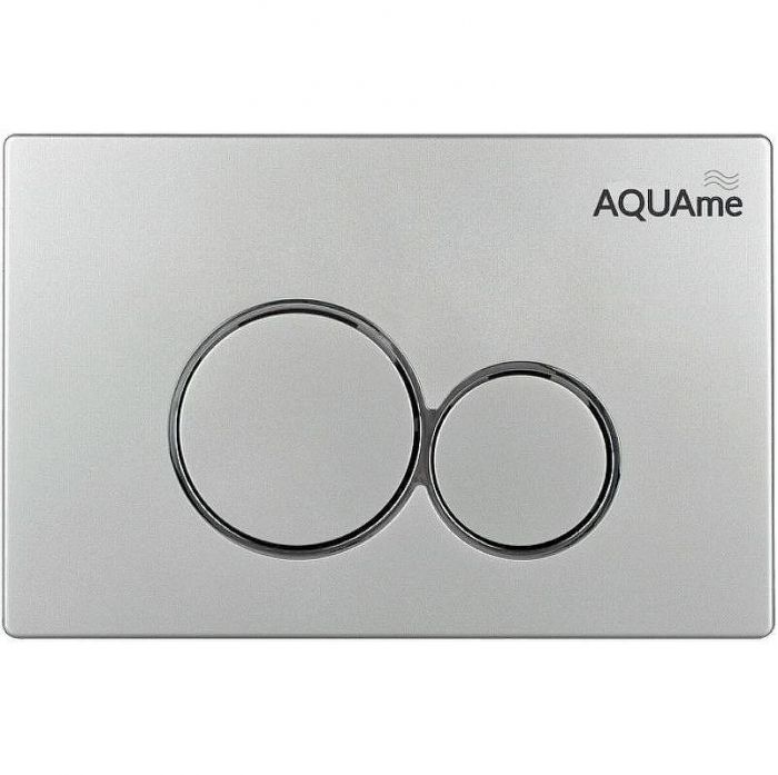 Клавиша смыва AQUAme AQM4101S Сатин