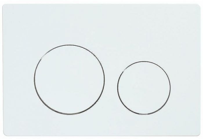 Клавиша смыва Agger APB0188 Белая глянцевая