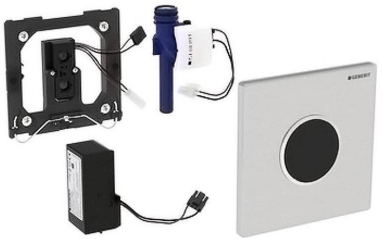 Клавиша смыва Geberit HyTronic Sigma 01 116.021.21.5 хром, глянцевая/питание от сети