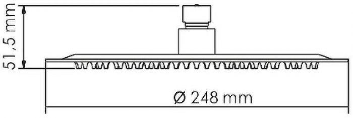 Душевая система WasserKRAFT Tauber A6451.296.097.121.275.100.276 Никель