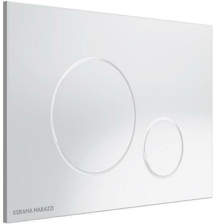 Клавиша смыва Kerama Marazzi M670KM Белая глянцевая