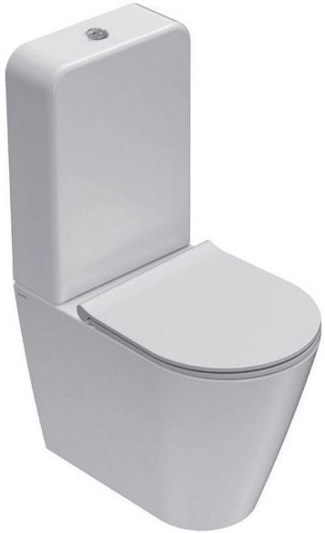 Унитаз компакт Globo Forty3 FO003.BI без бачка и сиденья