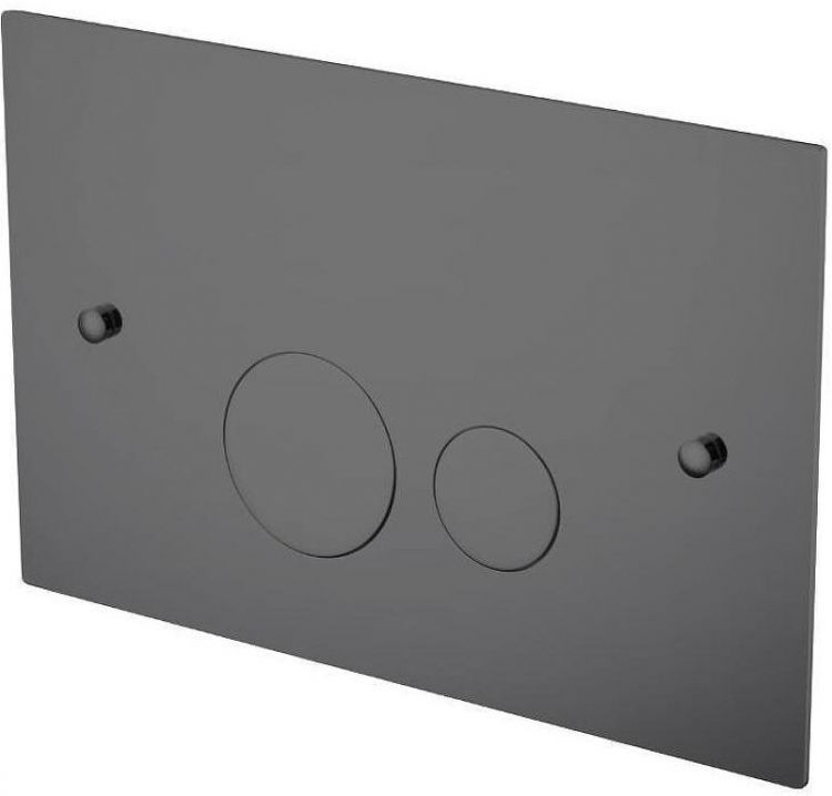 Клавиша смыва Boheme 648-SGM Оружейная сталь глянцевая Клавиша смыва Boheme 648-SGM Оружейная сталь глянцевая