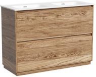 Тумба напольная под раковину SANCOS Libra Floor, дуб чарльстон 1190х450х840 мм, LB120-2ECH