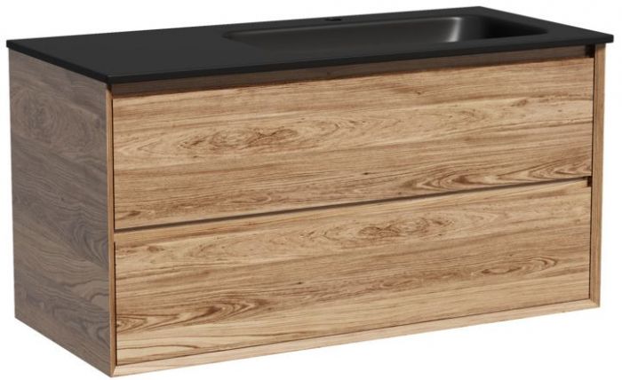 Тумба подвесная SANCOS под раковину правая Marmi 2.0, дуб чарльстон 995х445х520, MR2.0100RECH