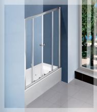 Шторка для ванны Акватика 1500, прямоугольная Шторка для ванны Акватика 1500, прямоугольная