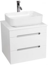 Тумба под раковину VIANT Марсель 57 VMAR57N-T2YP подвесная Белая
