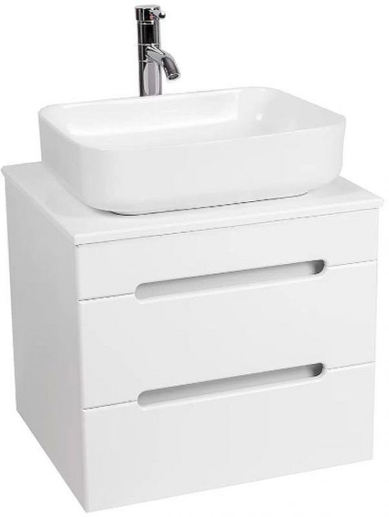 Тумба под раковину VIANT Марсель 57 VMAR57N-T2YP подвесная Белая