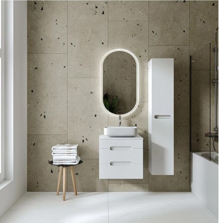 Тумба под раковину VIANT Марсель 57 VMAR57N-T2YP подвесная Белая