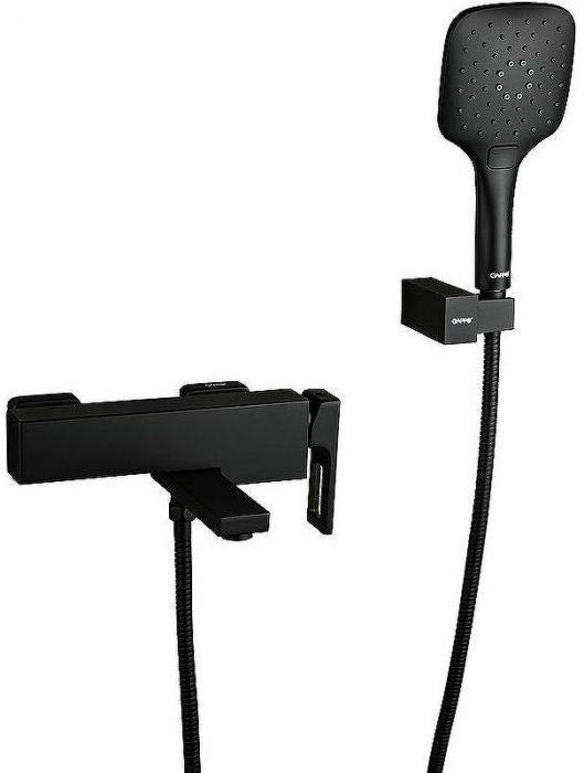 Смеситель для ванны Gappo G17-6 G3217-6 Черный матовый