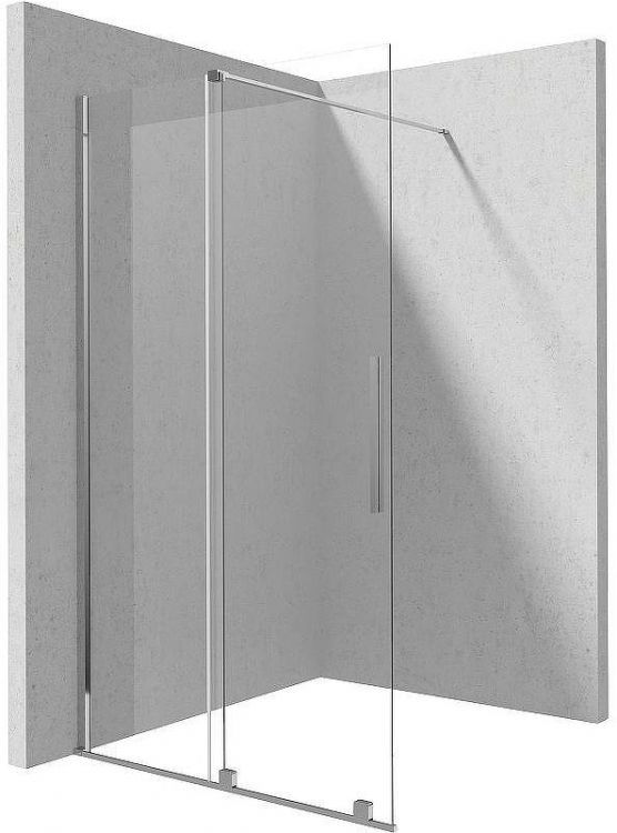 Душевая перегородка Deante Jasmin Walk-In 120 KTJ_032R профиль Хром стекло прозрачное