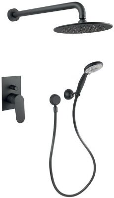 Душевая система Fiore Kevon 81NN7557 цвет Черный матовый