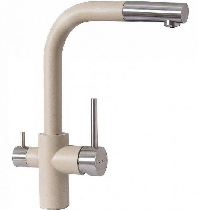 Смеситель для кухни Florentina Кристалл 333.32H.2123.107 Песочный
