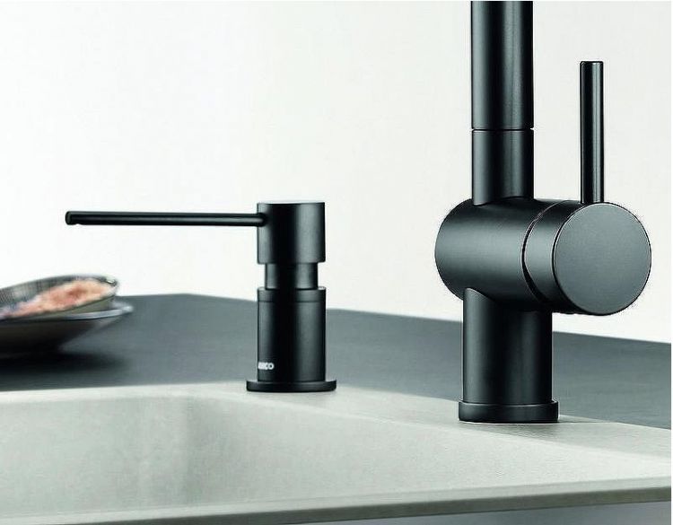 Смеситель для кухни Blanco Linus-S 525807 Матовый черный